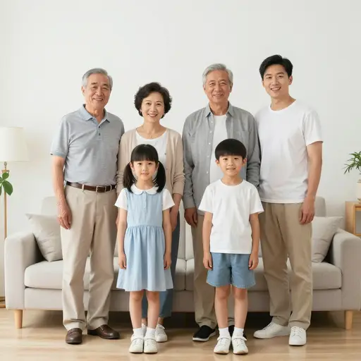 你家有几口人？