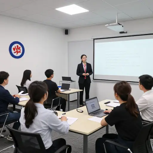 该公司为所有新员工提供为期一周的入职培训。