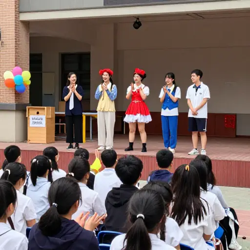 学生们组织的慈善筹款活动中，最受欢迎的是Rag日的喜剧表演。