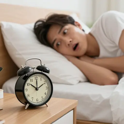闹钟响亮的铃声吓了我一跳。