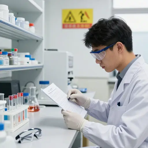 实验室制定了严格的安全规程以确保所有实验都安全进行。