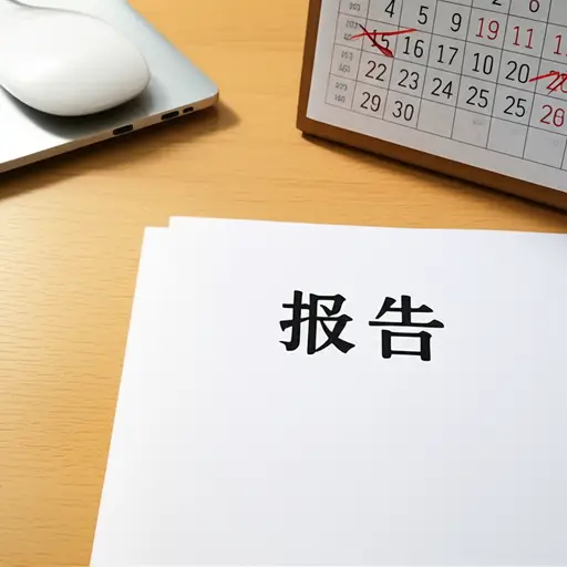这份报告已经迟交两周了。