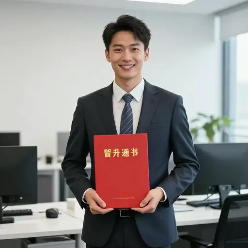他终于得到了渴望已久的晋升。