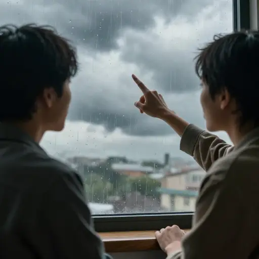 我跟你赌十英镑，明天会下雨。