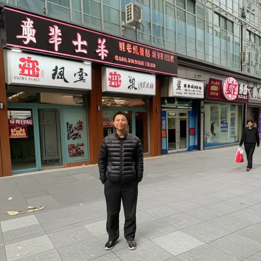 他在这个城市经营着三家餐厅。