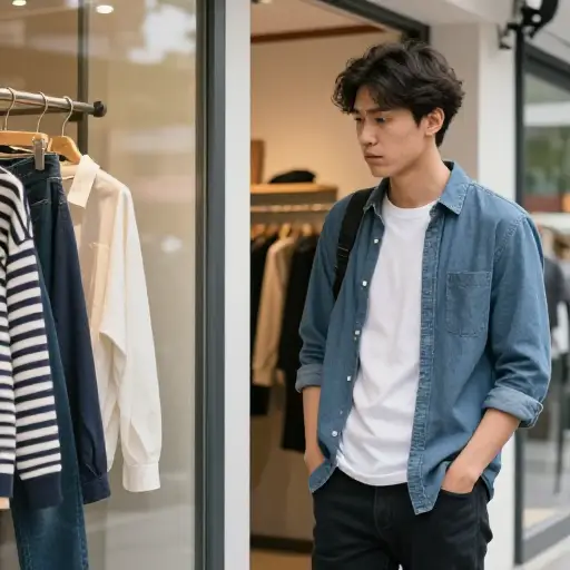 说实话，我不喜欢买衣服。