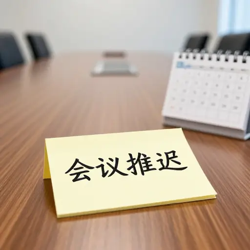 会议很可能推迟到下周。