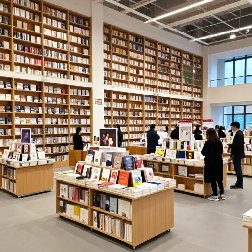 我参加了一个大型书展，出版商在那里展示了他们的最新出版物。