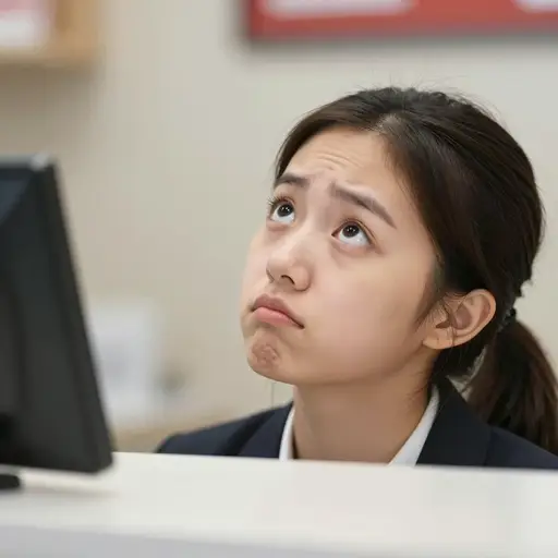 例如，销售助理经常对老年人反应慢翻白眼。