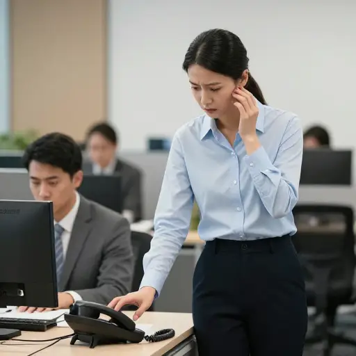 员工被指示不得使用电话打私人电话。