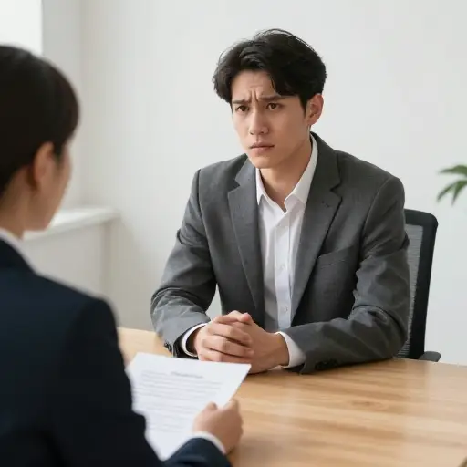 面试时给人留下坏印象，他可不想。