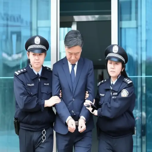 那个商人因参与不正当交易而被捕。