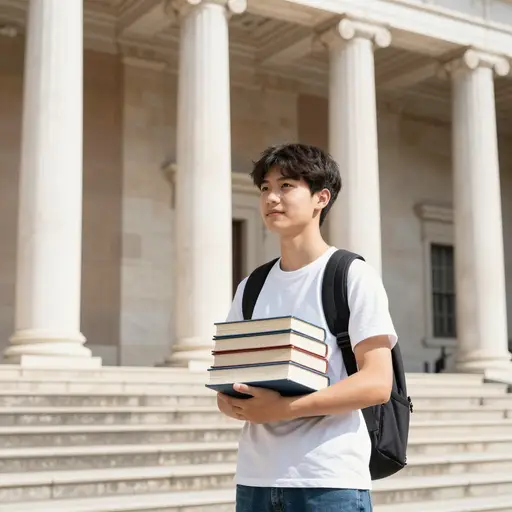 我的表亲在罗马的一所大学学习法律。