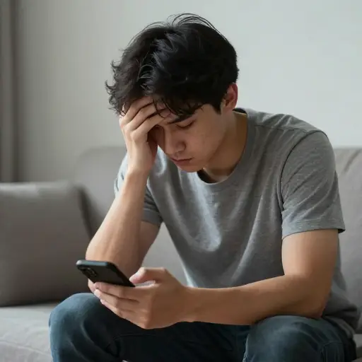 我失去了工作，沦落到向朋友借钱的地步。