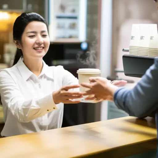 我想要一杯咖啡。