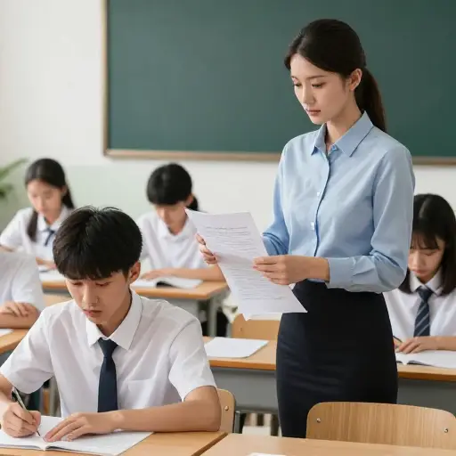 任何在考试中被抓到作弊的人都会被立即取消资格。