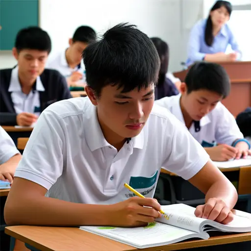 这个学生反应有点迟钝，需要更多时间理解问题。