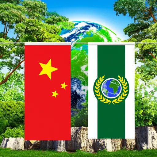 这两个国家因为共同的环保目标而结成了联盟。