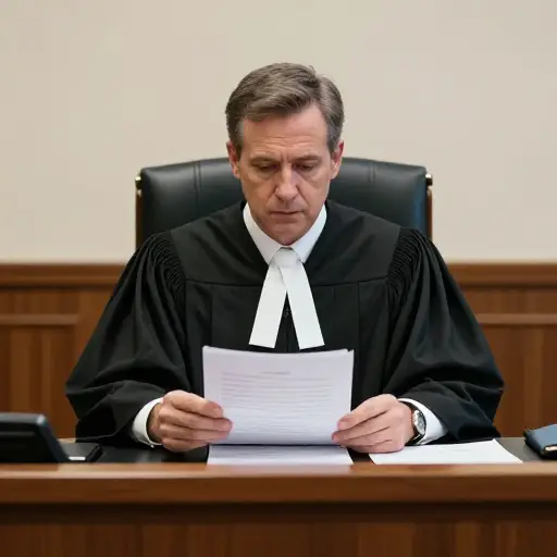 鉴于新的证据，法官可能会重新考虑他的裁决。