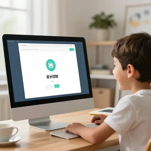 该软件屏蔽不适合儿童的内容。