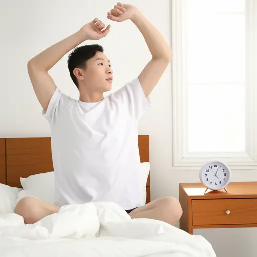 我通常早上8点起床。