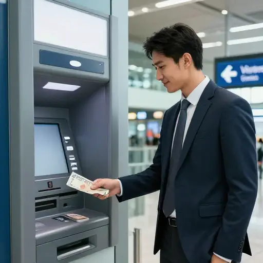 建议客户提取当地货币现金，以避免在机场遇到不利的汇率。