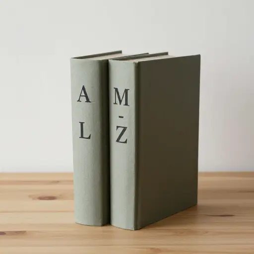 这套百科全书分为两卷出版，A–L卷和M–Z卷。