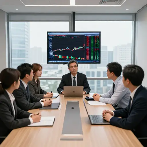 该公司正在努力度过这个由于市场变化而造成的困难时期。