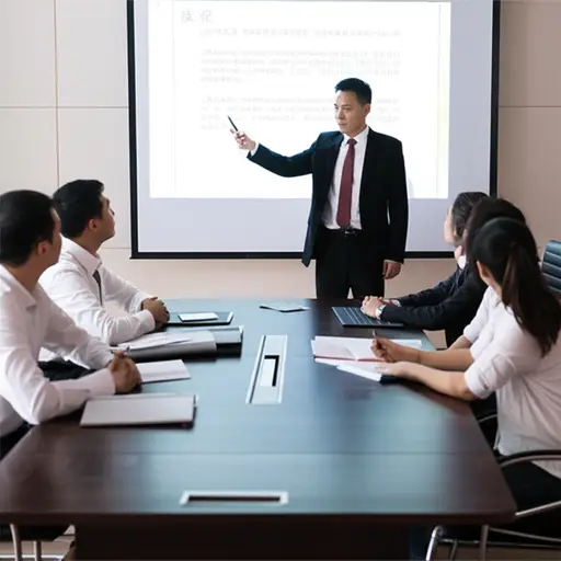 经理在会议前给我们做了一个简短的任务简报。