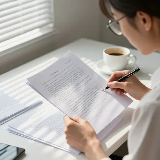 她以极大的细心完成了这份报告。