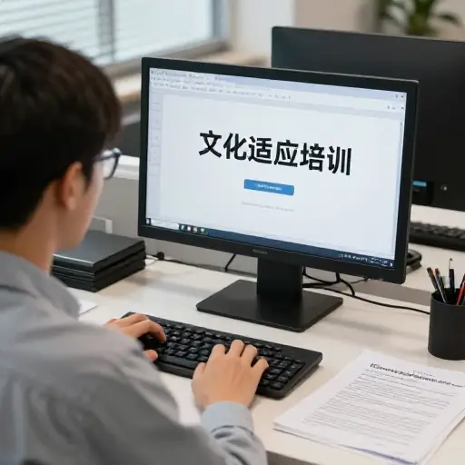 他的研究重点是为移民设计的文化适应培训项目。