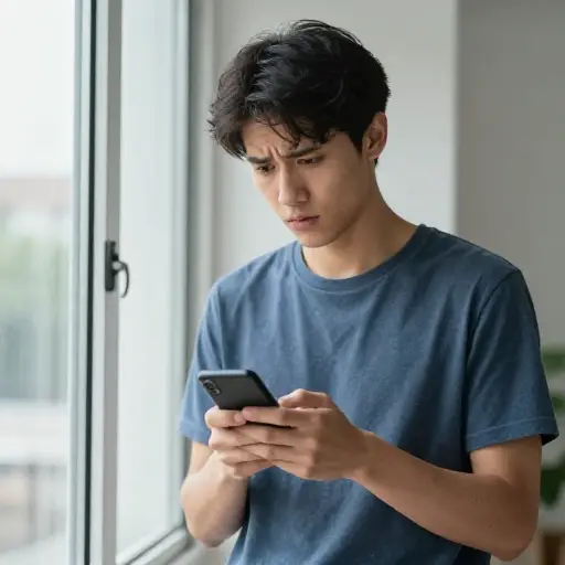 他没打电话，这让我觉得奇怪。