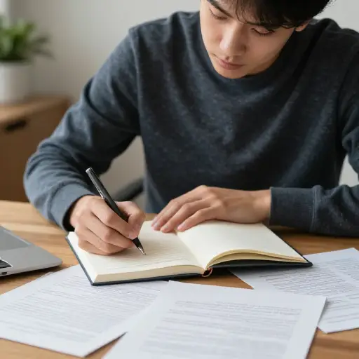 我建议写下这些想法，这样你就不会忘记它们。