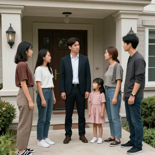 他们势利的邻居认为任何收入一般的人都低他们一等。