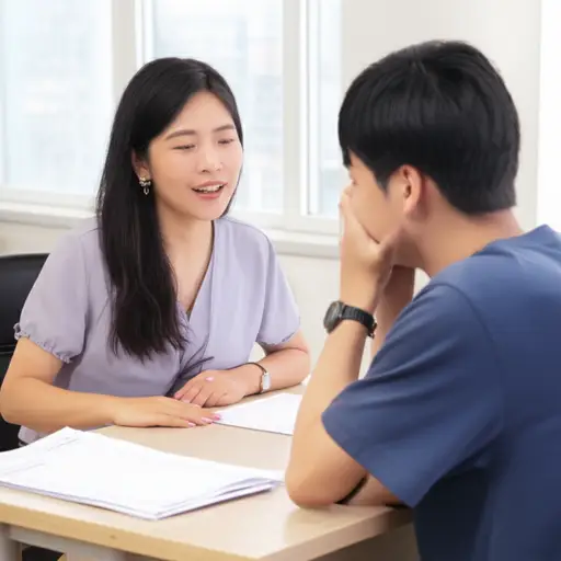 我的学业顾问帮助我选择了合适的课程。