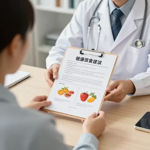医生建议我减少糖的摄入量。