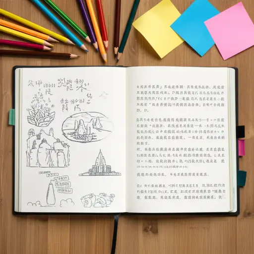 这本笔记本是创意灵感的宝库。