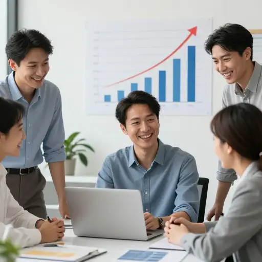 团队改进后的表现带来了销售额的大幅增长。