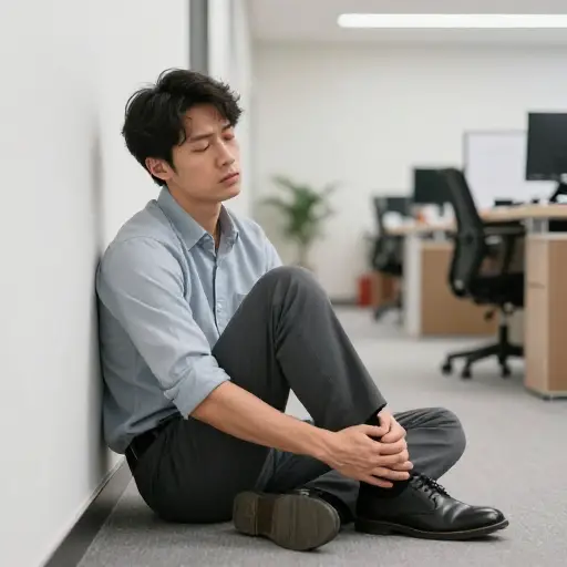 整天站着快把我累垮了。