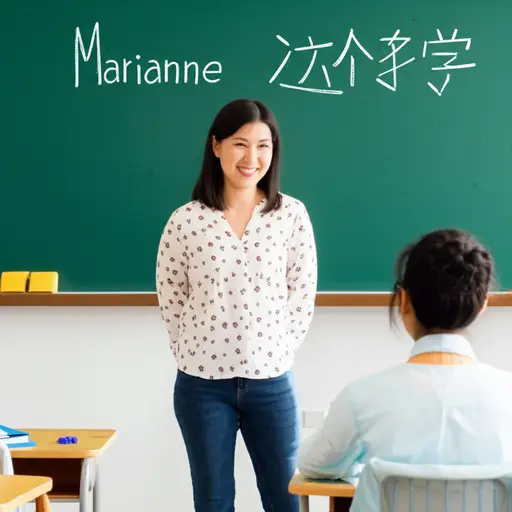 她的法语老师给她取了玛丽安这个名字在课堂上用。