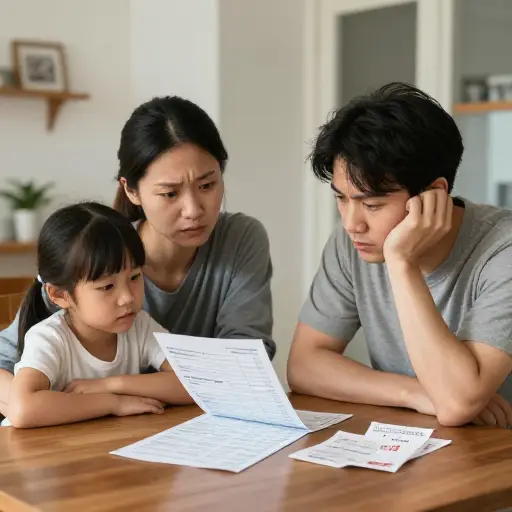 高昂的房租和食物开支会给家庭预算带来压力。