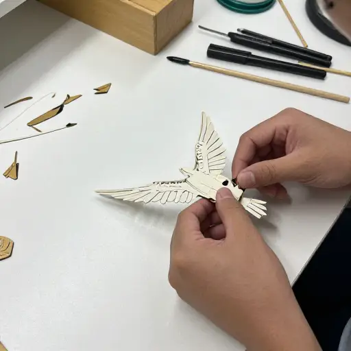 那些鸟类模型做起来相当棘手，不是吗？
