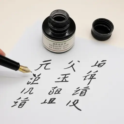 这种墨水会留下永久性的痕迹。