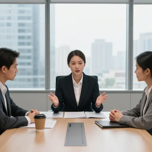 公司请了一位专业人士来调解员工之间的纠纷。