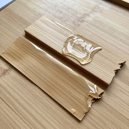 胶水干得很快，在碎片之间形成了牢固的粘合。