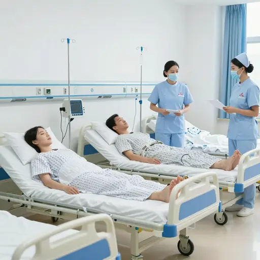 医院有一个专门收治癌症病人的病房。