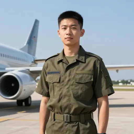 他于1964年加入空军，并在部队服役了十年。