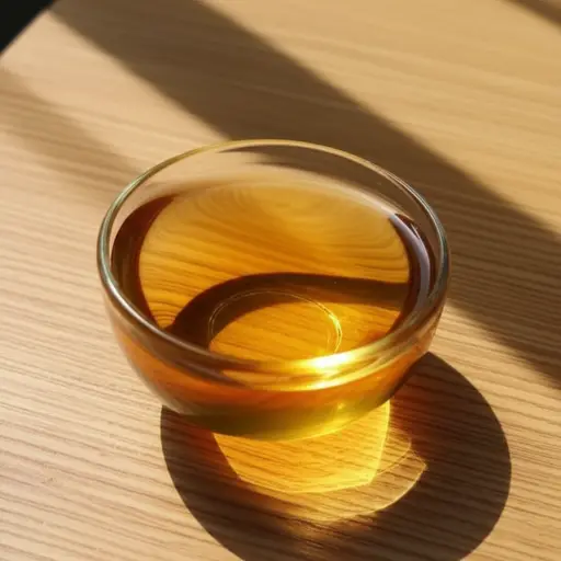 茶已经放了一会儿，现在只是温的。