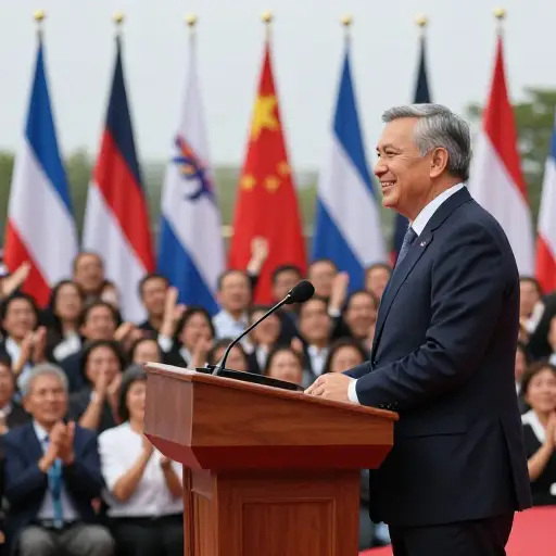 他享有广泛的民众支持。