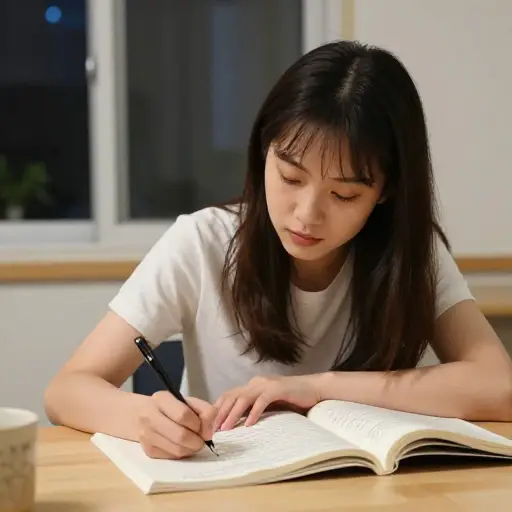 她努力学习，以便通过考试。